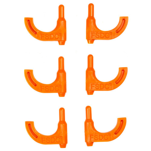 Firearm Safety Devices Corporation Chamber Flag, Orange, Handgun