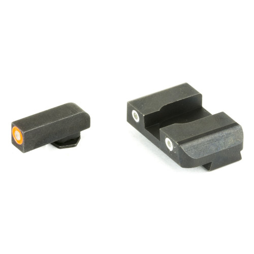 AmeriGlo Pro-Glo - Sight, Fits Glock 17/17L/19/22/23/24/26/27/33/34/35/38/39, Green, Orange