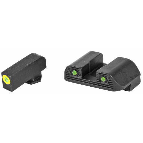 AmeriGlo Trooper - Night Sight, Fits Glock 42/43, Green, Lime