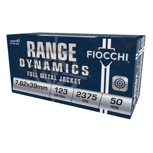 Fiocchi Ammunition Fiocchi Rifle - 7.62X39, 123Gr, Full Metal Jacket, 50-Round Box