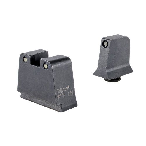 Trijicon Suppressor/Optic Height - Night Sight, Fits Glock 42/43/43X/48, Black, Night Sights