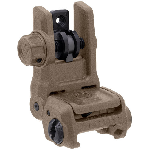 Magpul Industries MBUS - Sight, Picatinny, Flat Dark Earth, 3 Back-Up Rear