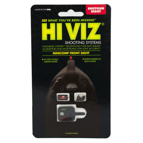 Hi-Viz MC - Sight, Most Vent Ribbed Shotguns with Removeable Front Bead, Green, Orange, Red