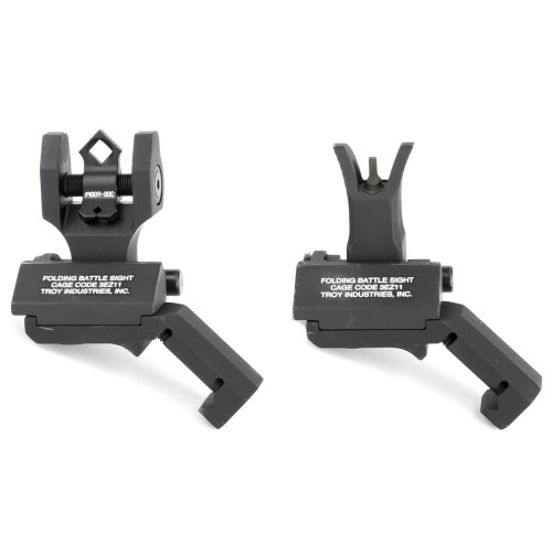 TROY Industries 45 Degree - Sight, Picatinny, Black, Battle, Fits Picatinny
