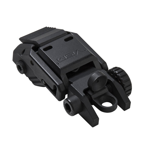 NcSTAR Pro Series Flip-Up - Sight, Picatinny, Black, Rear