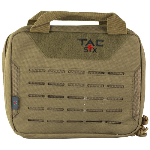 Allen Company Tac-Six - Pistol Case, 10"x8", Polyester, Coyote