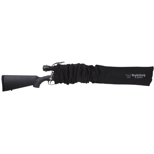 Bulldog Cases Rifle Sock, 52" x 6", Black