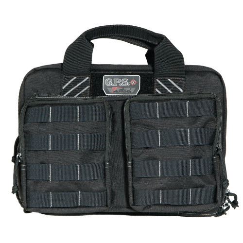GPS Tactical - Range Bag, Up To 6 Pistols, Nylon, Black