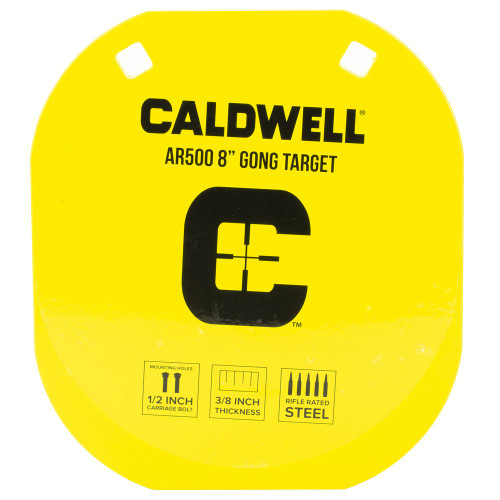 Caldwell AR500 - Target, 8", Gong Target