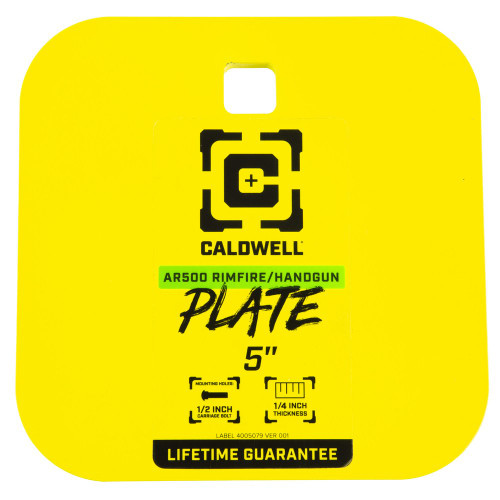 Caldwell AR500 - Target, 5", Caldwell AR500 Rimfire/Handgun Gong