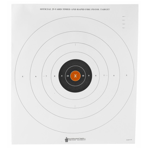 Action Target Timed And Rapid Fire - B-8, 25-Yard