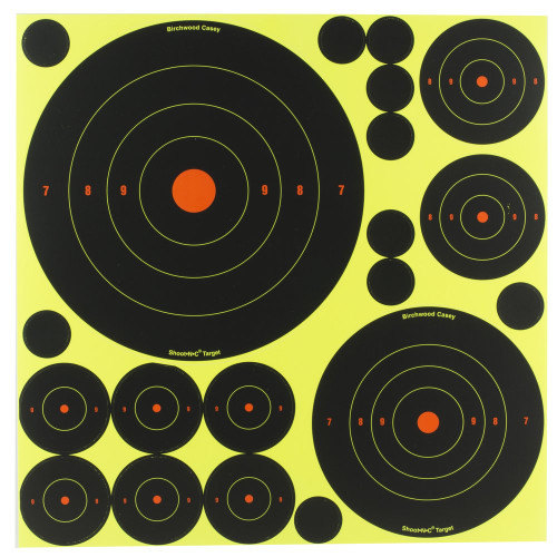 Birchwood Casey DTK - Target, 1", 2", 3", 6", 8"