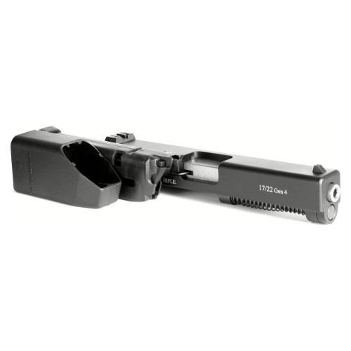 Advantage Arms Conversion Kit, 22LR, 4.49" Barrel, Fits Glock Generation 4 17/22, Black Finish, 10 Rounds, 1 Magazine, Includes Range Bag