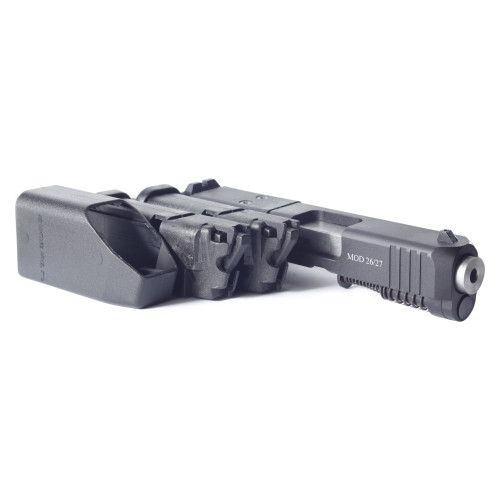 Advantage Arms Conversion Kit, 22LR, 4" Barrel, Fits Glock 26/27 Gen1-5, Optic Ready, Black Finish, 10 Rounds, 2 Magazines, CA Compliant, Includes Range Bag