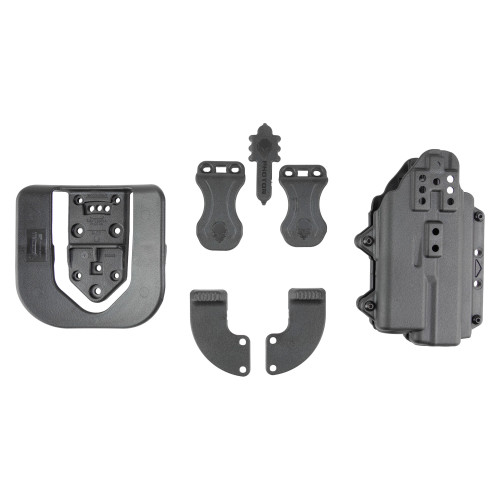 Alien Gear Holsters Photon Holster - Outside Waistband Holster, Fits Glock 17, Ambidextrous, Black