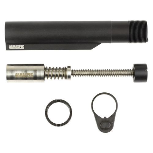 Armaspec SRS Buffer Kit - Buffer Tube Complete Assembly, AR-15, Black