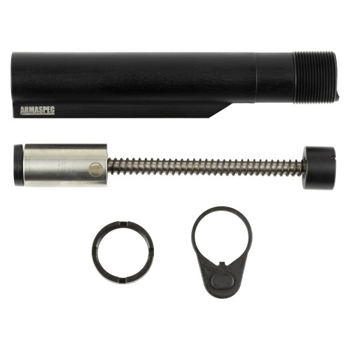Armaspec SMB Buffer Kit - Buffer Tube Complete Assembly, AR-10, Black