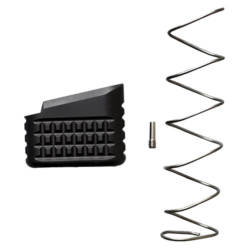 Backup Tactical Mag Extension, Black, Fits Glock 17/19/22/23, Plus 5 Rounds, Includes Extra Power Spring
