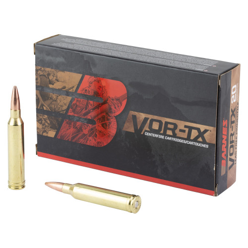 Barnes VOR-TX - 7MM Remington Magnum, 160Gr, Triple Shock X, 20-Round Box