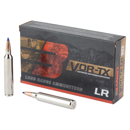 Barnes VOR-TX - 7MM Remington Magnum, 145Gr, LRX, 20-Round Box