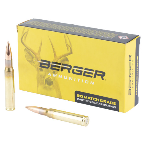 Berger Bullets Classic Hunter - 30-06 Springfield, 185Gr, Boat Tail, 20-Round Box
