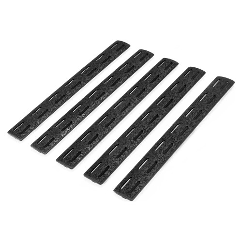Bravo Company MCMR Rail Panel Kit - Rail Covers, M-LOK Compatible, Black