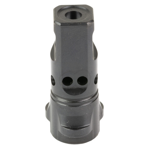 Breek Arms Echo Single-Port Breek-LOK 3QD - Brake, 223 Remington, 1/2X28, Black