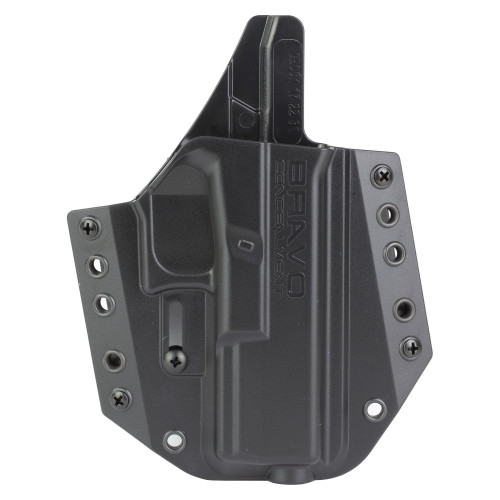 Bravo Concealment BCA - Outside Waistband Holster, Fits Glock 17, Right Hand, Black