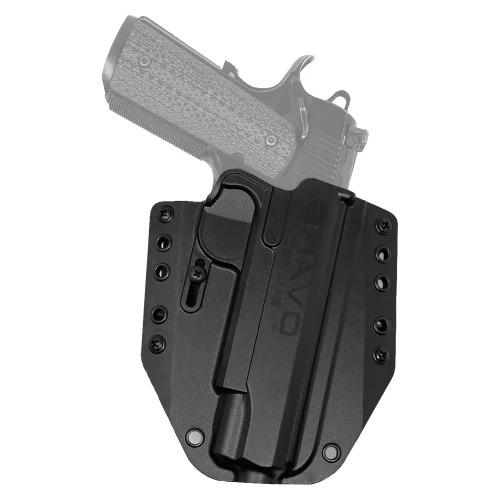 Bravo Concealment BCA - Outside Waistband Holster, 1911, Right Hand, Black