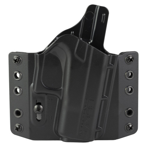 Bravo Concealment BCA - Outside Waistband Holster, Fits Glock 42, Right Hand, Black