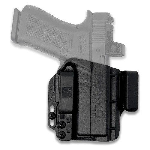 Bravo Concealment Torsion - Inside Waistband Holster, Fits Glock 43/43X, Right Hand, Black