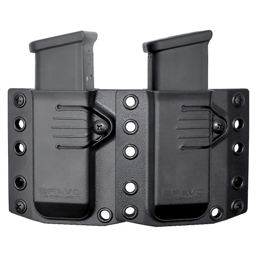 Bravo Concealment Magazine Pouch - Medium, Ambidextrous, Black