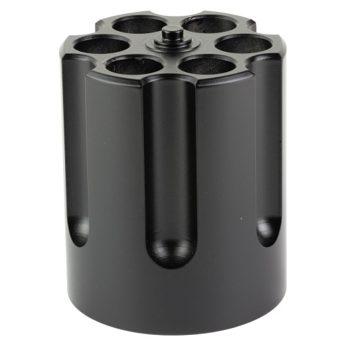 Caliber Gourmet Revolver Cylinder Pen Holder, Black
