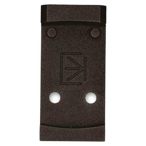 Calculated Kinetics DOGTAG Optic Plate - Mount, RMSc Footprint, Black