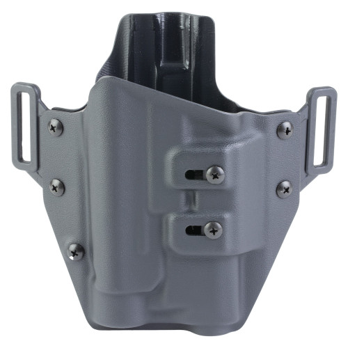 Crucial Concealment Universal Light Holster - Outside Waistband Holster, Streamlight TLR-1/HL, Right Hand, Black