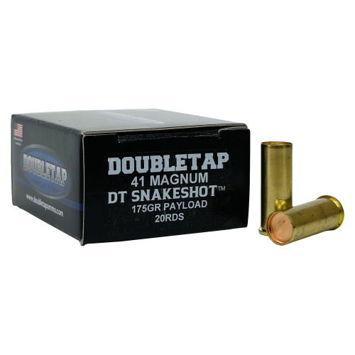 DoubleTap Ammunition SnakeShot - 41 Magnum, 175Gr, Shotshell, 20-Round Box