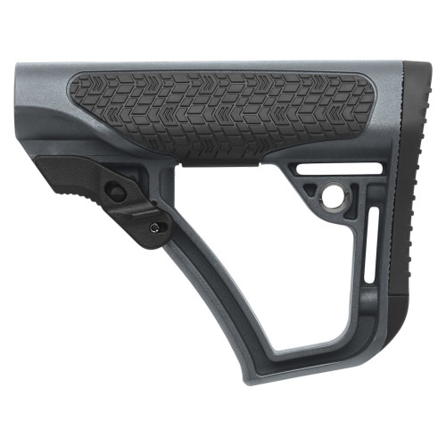Daniel Defense Mil-Spec Collapsible Buttstock, Fits AR Rifles, Tornado Gray