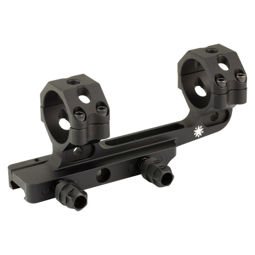 DLOC Precision Cantilever Scope Mount, 34mm, 1.53" Height, Hardcoat Anodized Finish, Black, Fits Picatinny
