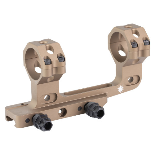 DLOC Precision Cantilever Scope Mount, 34mm, 2.05" Height, Hardcoat Anodized Finish, Tan, Fits Picatinny