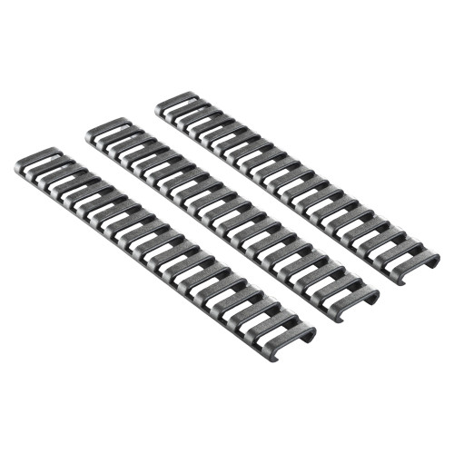 Ergo Grip Ext Rail Length Protector - Accessory, 18 Slot, Black