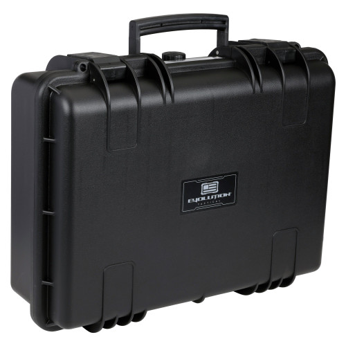 Evolution Outdoor Liberator - Pistol Case, 17.9"X13.7"X6.26", Black