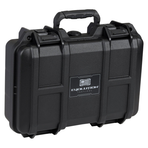 Evolution Outdoor Liberator - Pistol Case, 12.6"X9.41"X4.41", Black