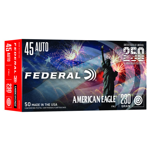 Federal Subsonic - 45 ACP, 230Gr, Full Metal Jacket, 50-Round Box