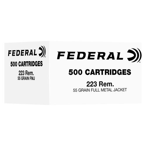 Federal Subsonic - 223 Remington, 55Gr, Full Metal Jacket, 500-Round Box
