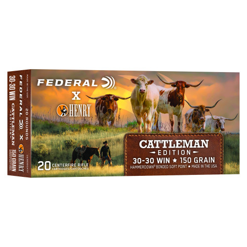 Federal Hammerdown - 30-30 Winchester, 150Gr, Solid Base, 20-Round Box