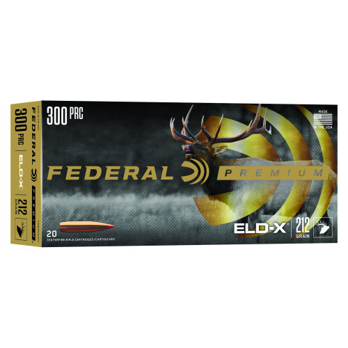 Federal Premium Classic - 300 PRC, 212Gr, ELD-X, 20-Round Box