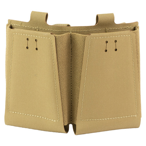 GBRS Group Double Rifle - Magazine Pouch, (2) AR Magazine, Coyote