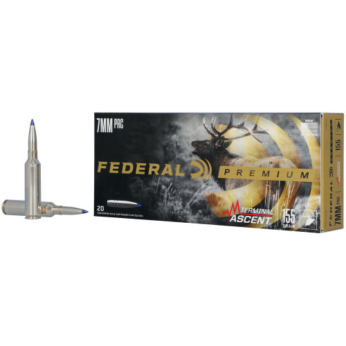 Federal Premium Classic - 7MM PRC, 155Gr, Terminal Ascent, 20-Round Box