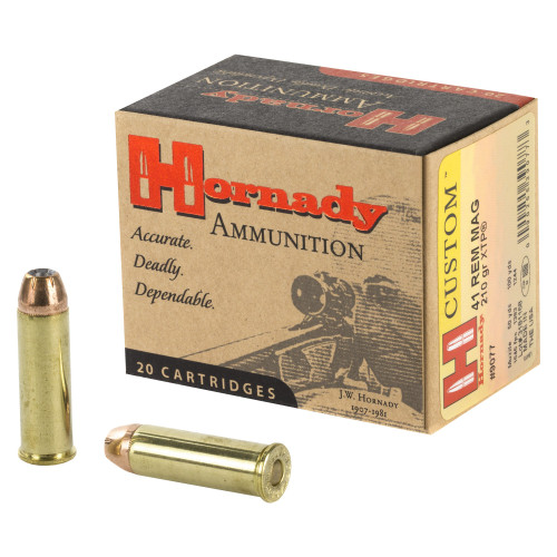 Hornady Custom - 41 Magnum, 210Gr, XTP, 20-Round Box