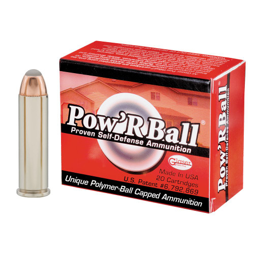 Corbon Ammo Pow'rBall - 357 Magnum, 100Gr, Polymer Tip, 20-Round Box